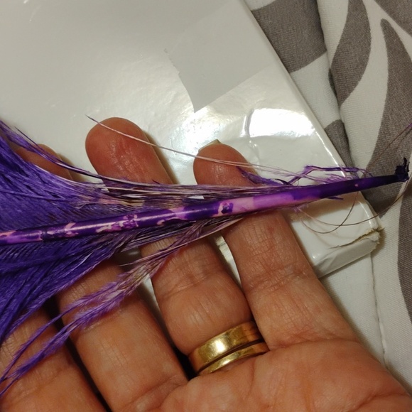 NATURAL OSTRICH FEATHERS 18-20 INCHES - 30 Pcs 💜 - Picture 9 of 14